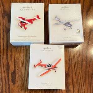 HALLMARK ORNAMENTS (3) Sky’s the limit series